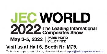 TURKUAZ POLYESTER is participating at JEC Show 2022